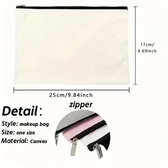 Cosmetic Bag Makeup Just a Girl who Loves Turtles Clutch Pouch Travel Storage - Picture 2 of 2